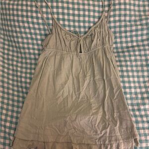 Princess Polly Light Sage Green Spaghetti Strap dress